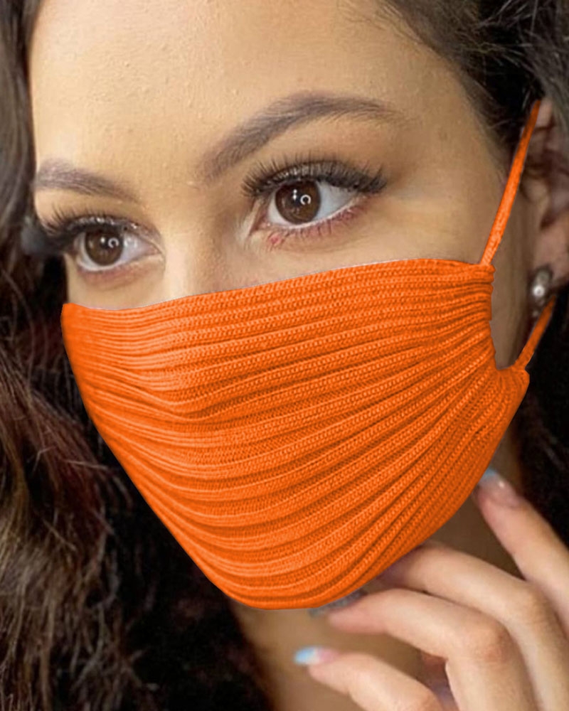 Breathable Plain Cotton Face Mask